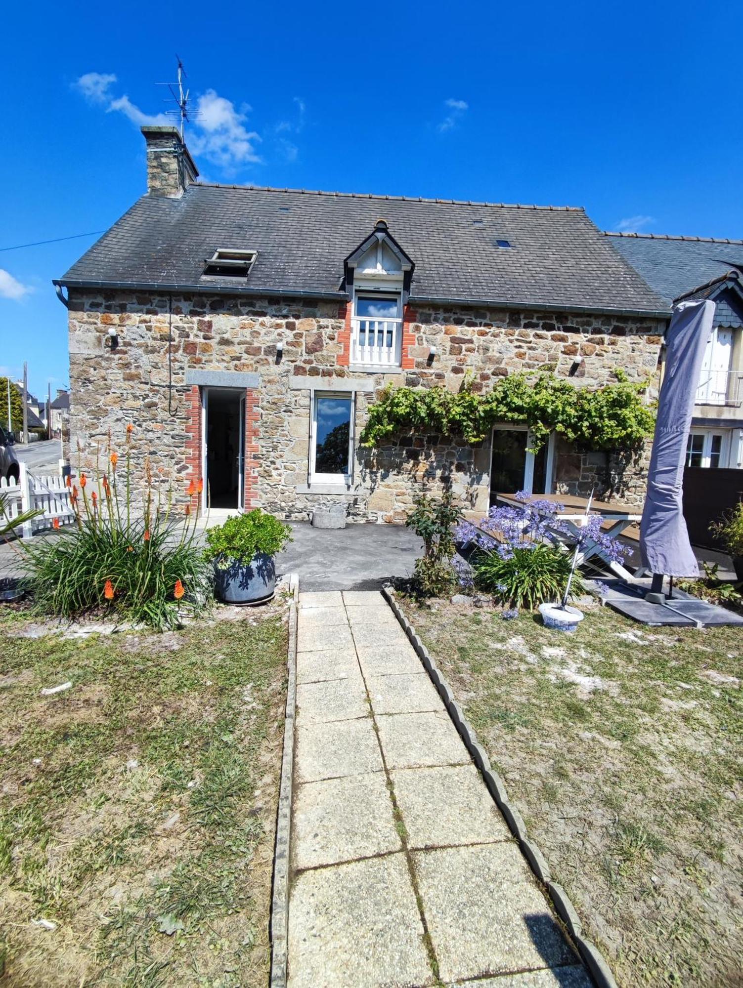 Villa L'Abri Cotier Du Vivier Le Vivier-sur-Mer Exterior foto